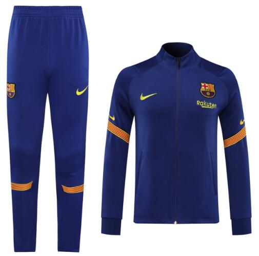 Barcelona Blue Training Jacket Suit with pants 2020/21